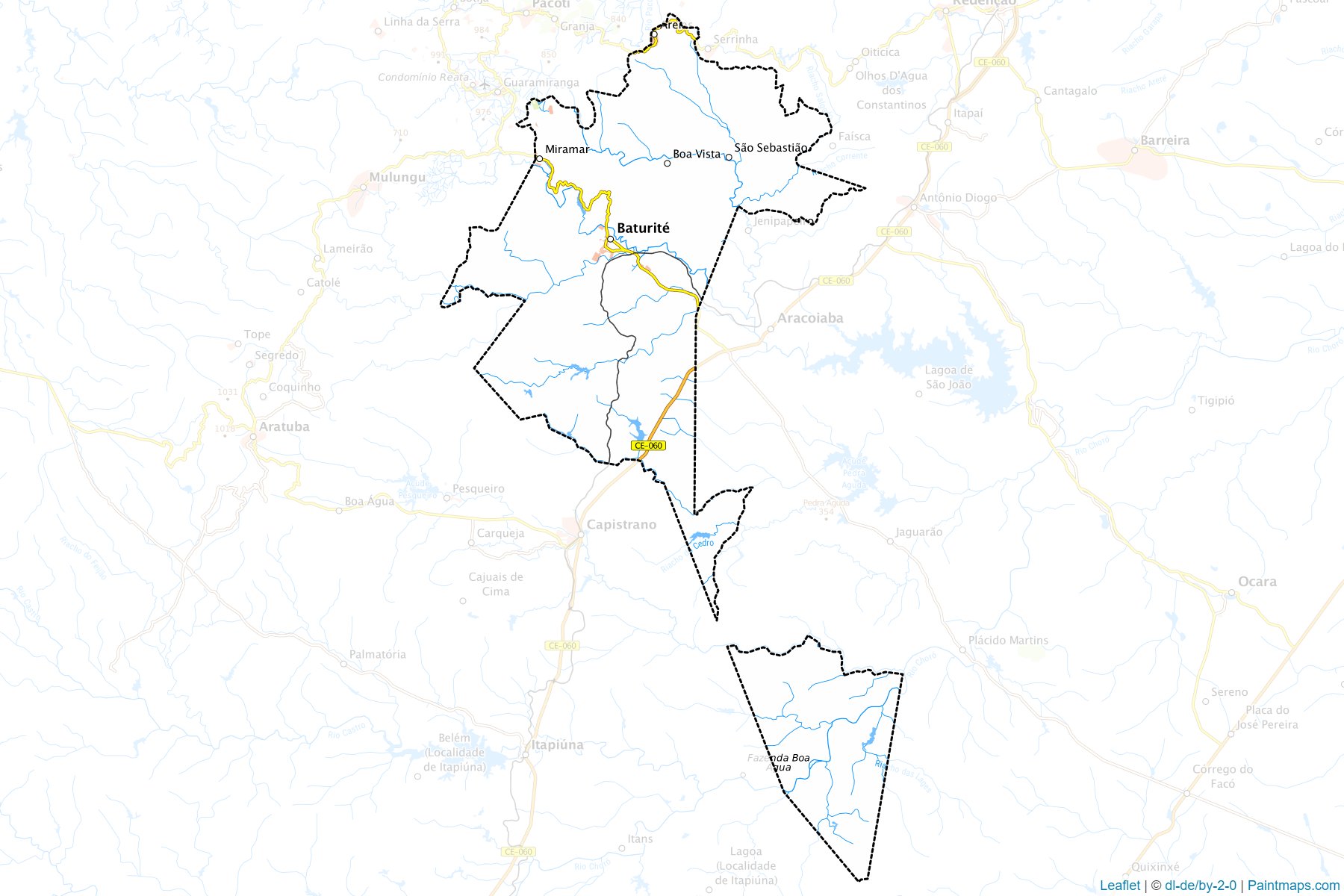 Baturite (Ceara) Map Cropping Samples-1