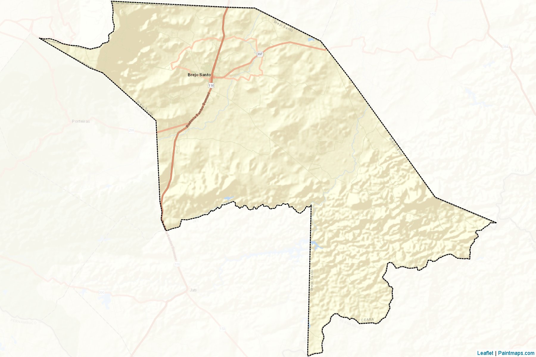 Muestras de recorte de mapas Brejo Santo (Ceara)-2