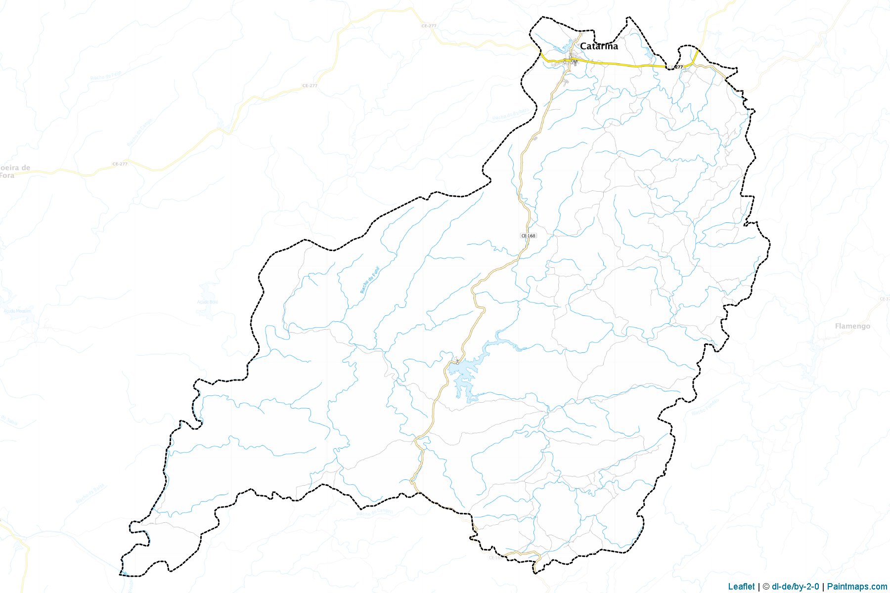 Muestras de recorte de mapas Catarina (Ceara)-1