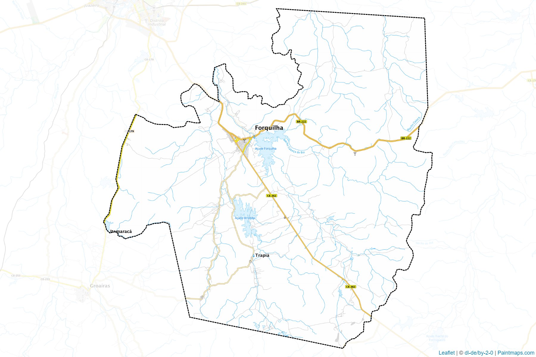 Forquilha (Ceara) Map Cropping Samples-1