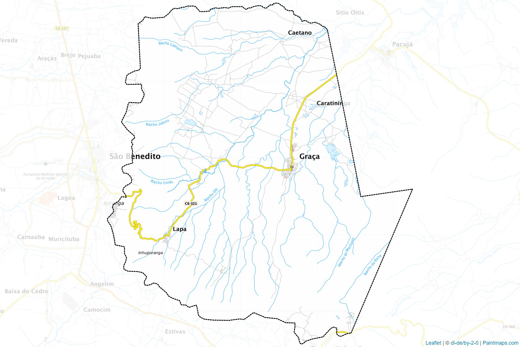 Muestras de recorte de mapas Graca (Ceara)-1