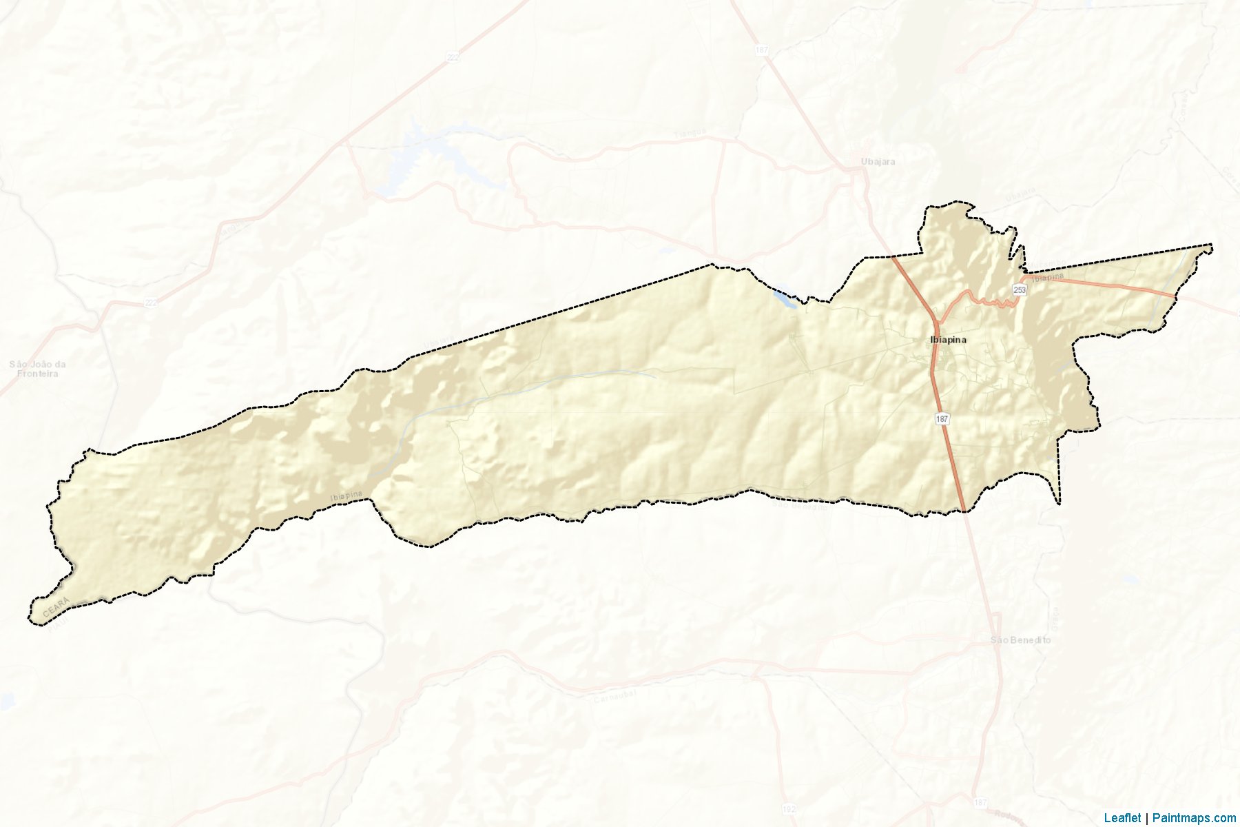 Muestras de recorte de mapas Ibiapina (Ceara)-2