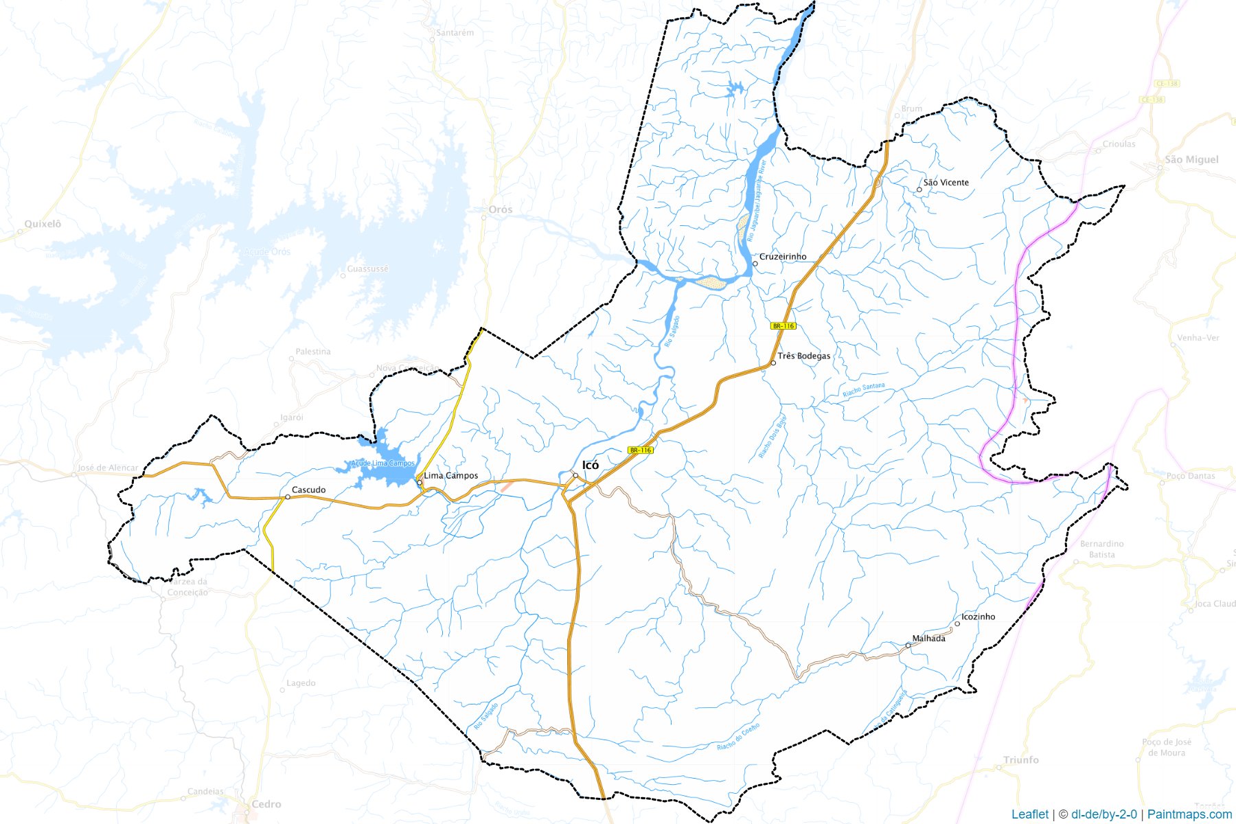 Muestras de recorte de mapas Ico (Ceara)-1