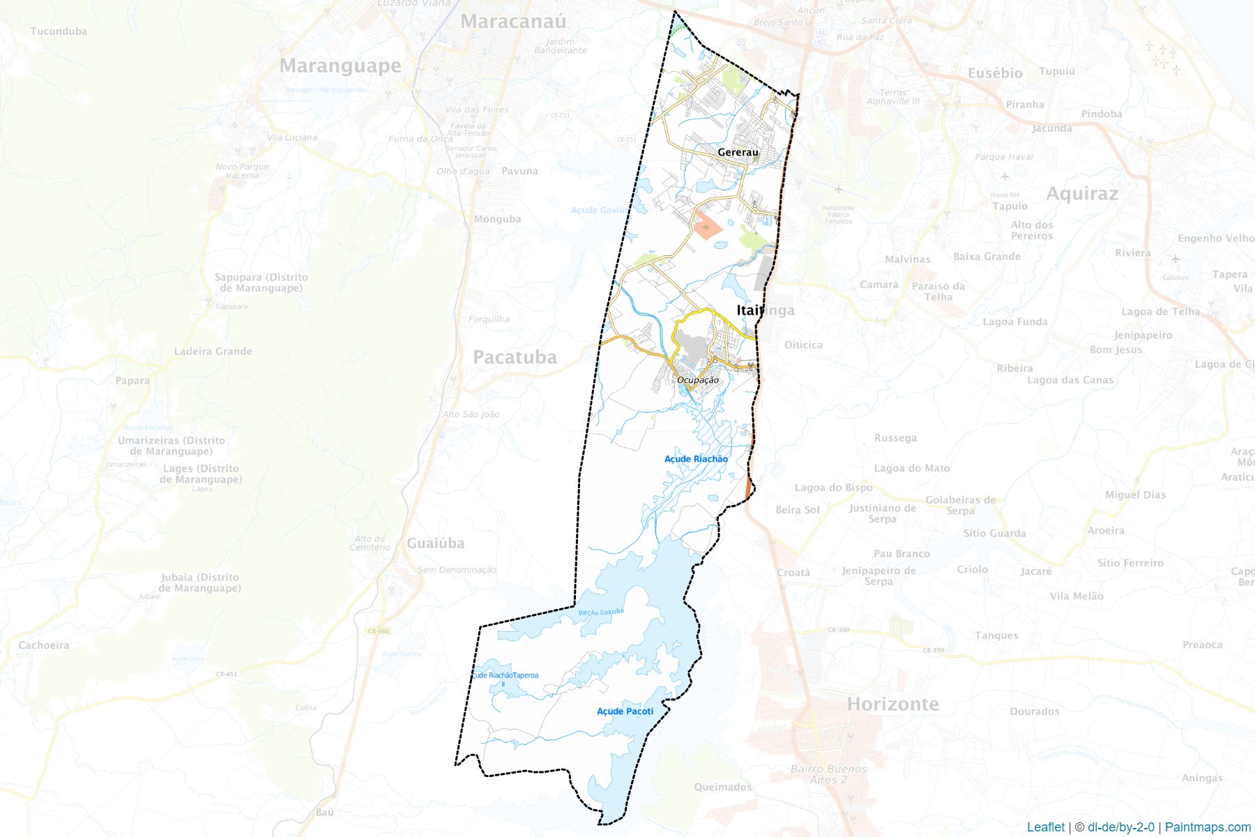 Muestras de recorte de mapas Itaitinga (Ceara)-1