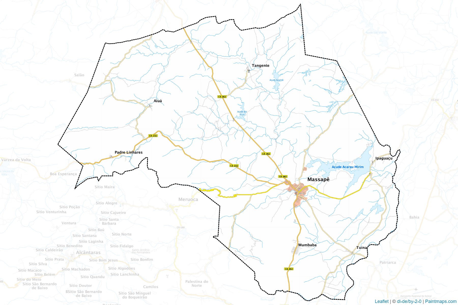 Muestras de recorte de mapas Massape (Ceara)-1