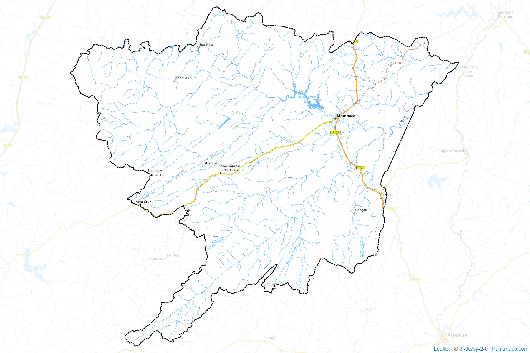 Muestras de recorte de mapas Mombaca (Ceara)-1