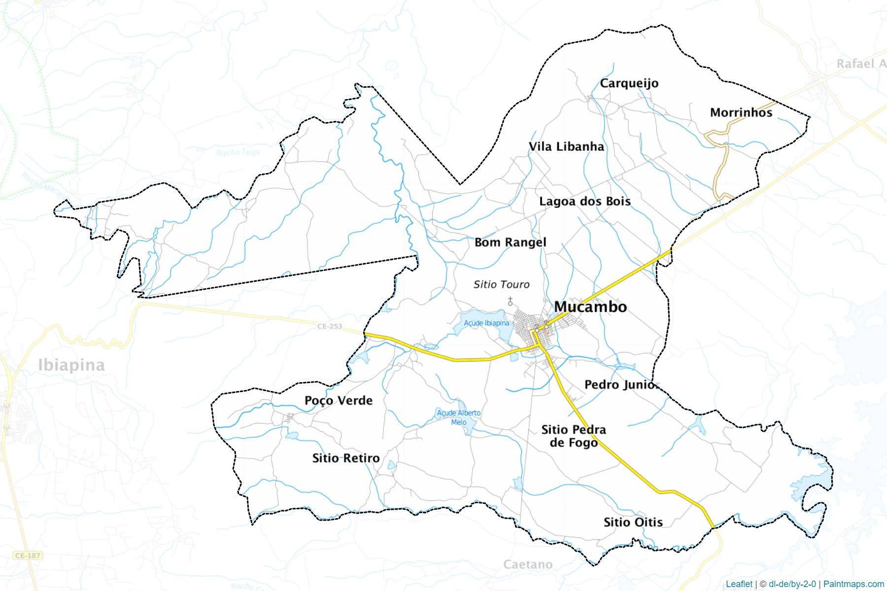 Muestras de recorte de mapas Mucambo (Ceara)-1