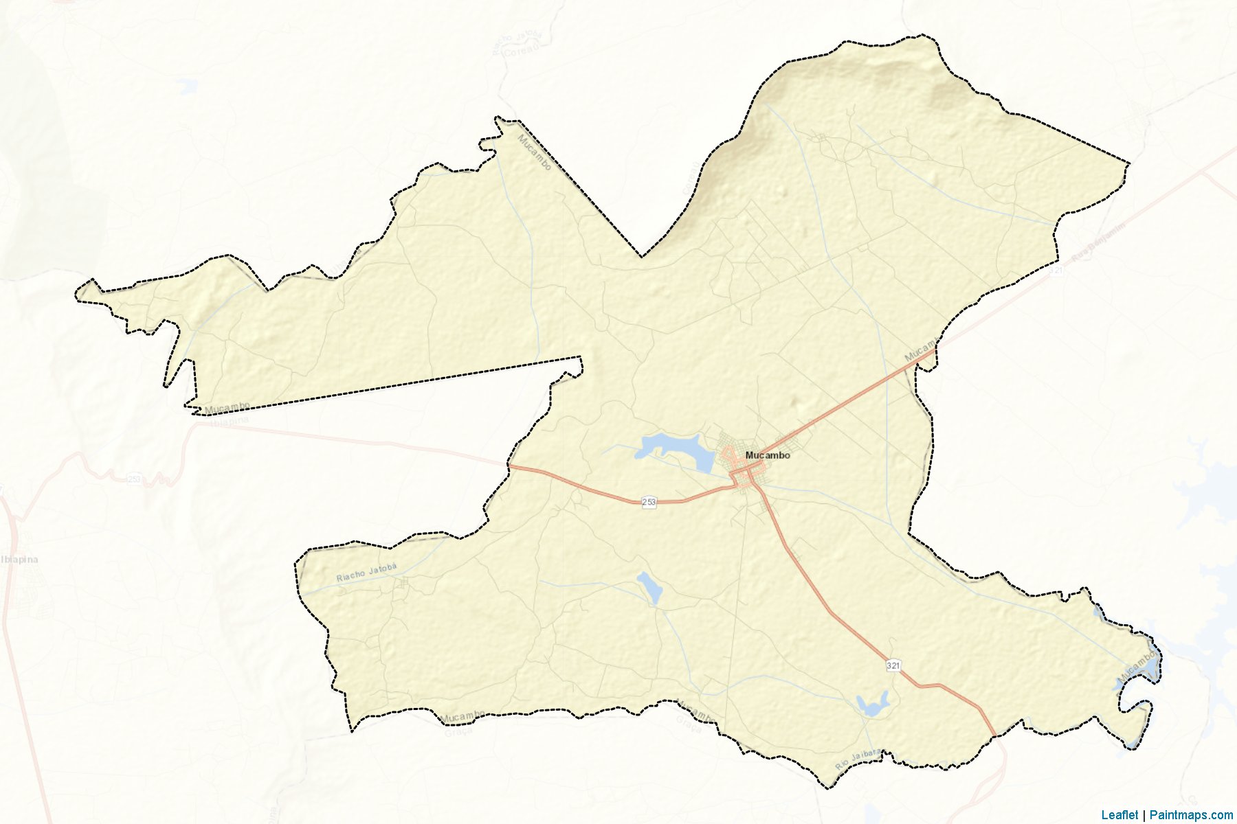 Muestras de recorte de mapas Mucambo (Ceara)-2