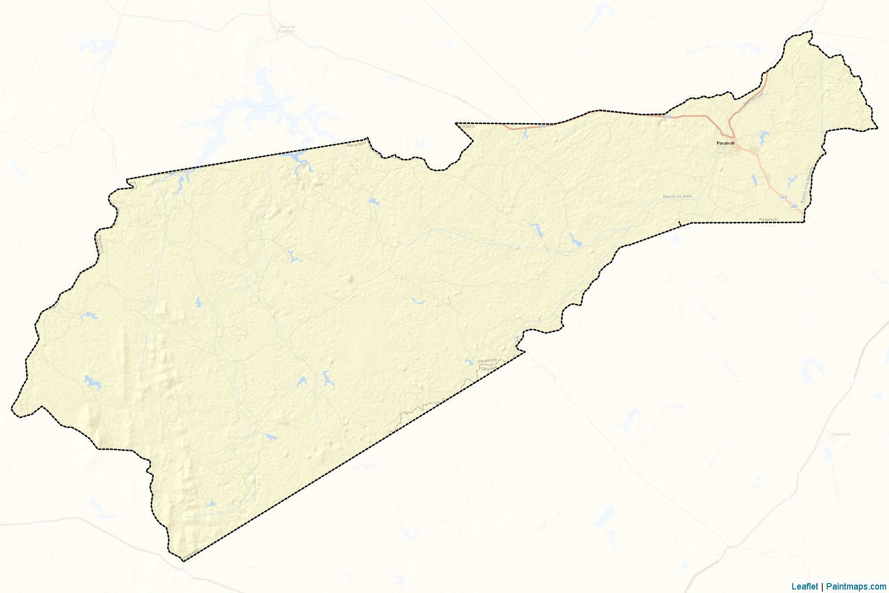 Muestras de recorte de mapas Paramoti (Ceara)-2