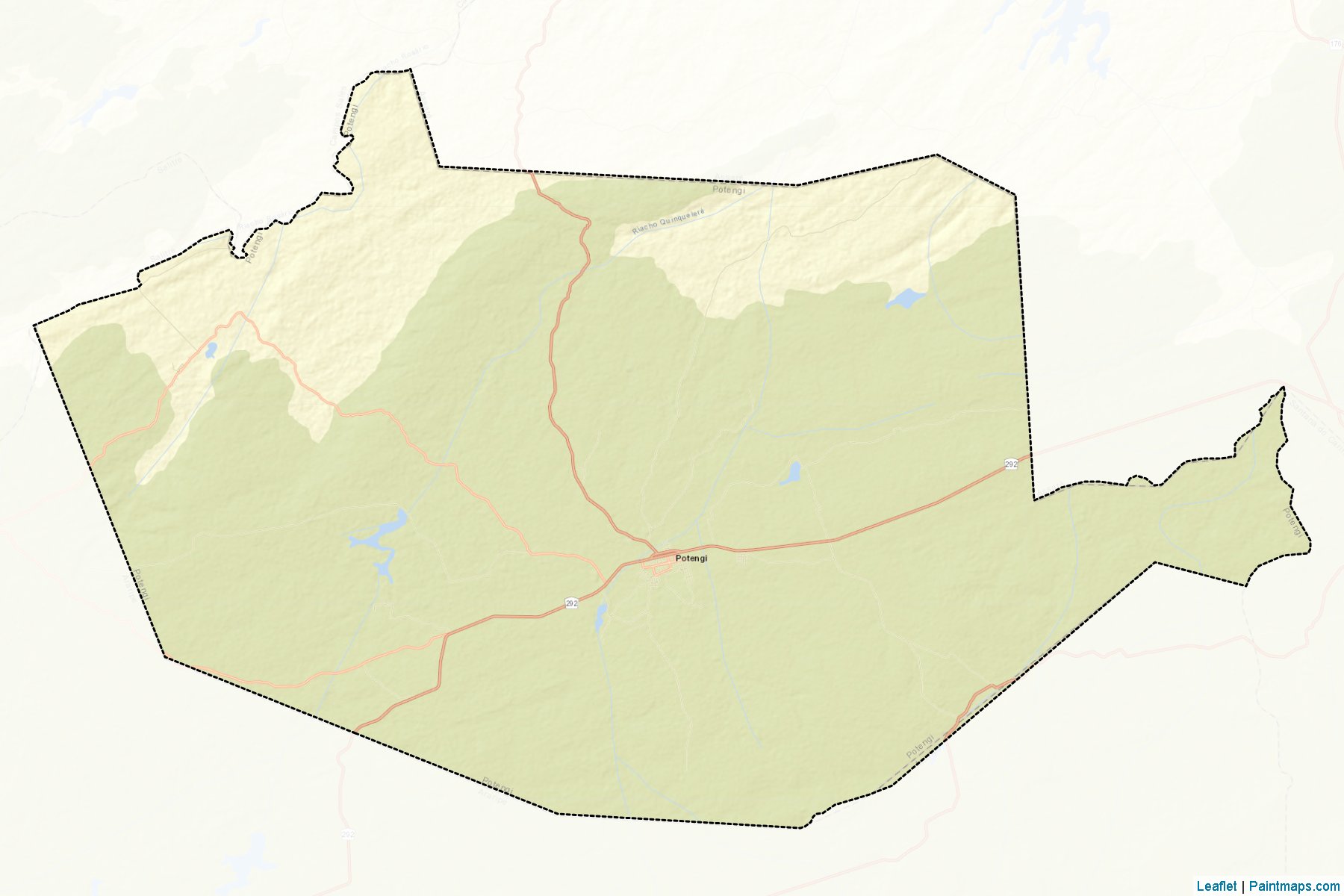 Muestras de recorte de mapas Potengi (Ceara)-2