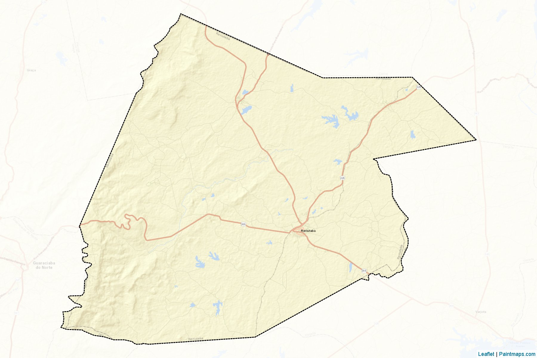 Muestras de recorte de mapas Reriutaba (Ceara)-2