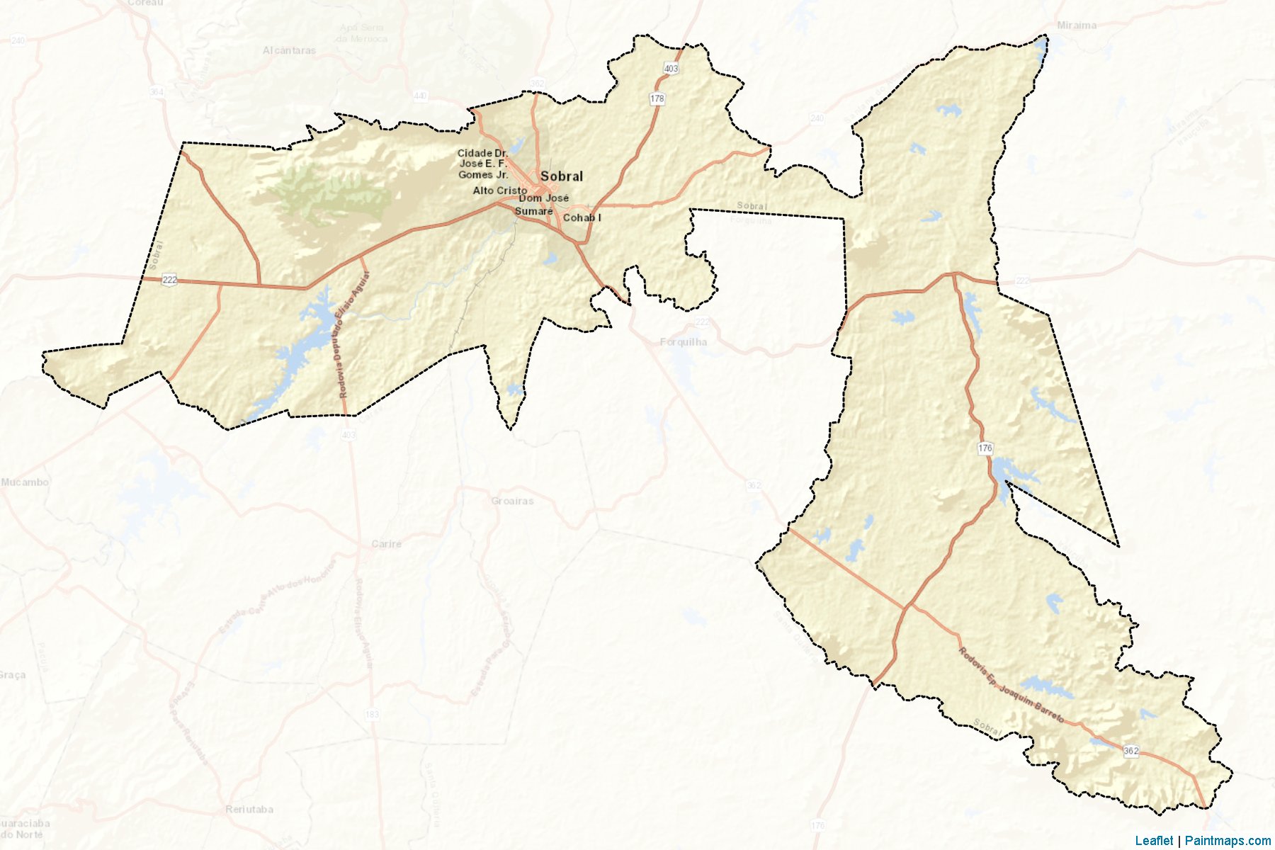 Muestras de recorte de mapas Sobral (Ceara)-2