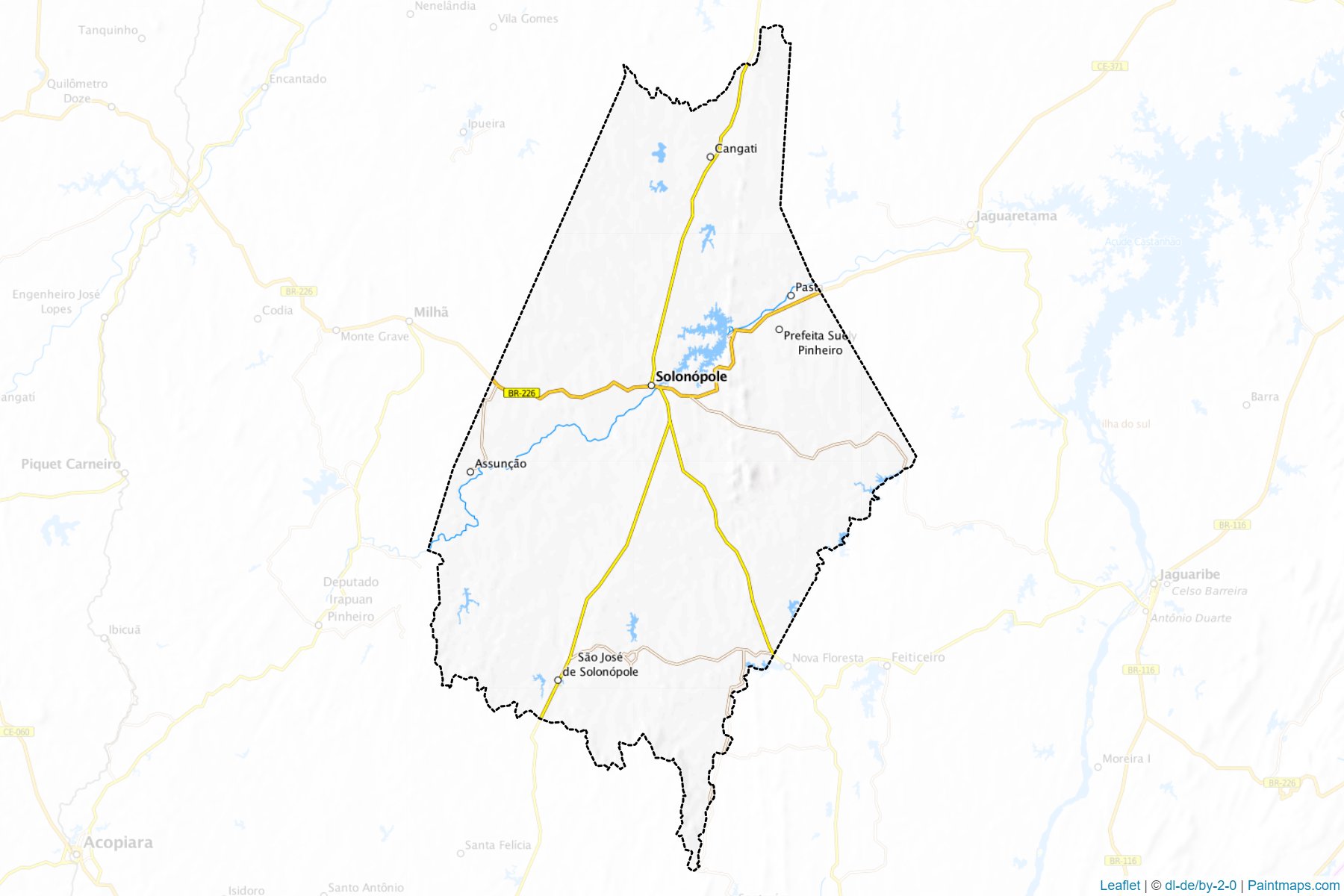 Muestras de recorte de mapas Solonopole (Ceara)-1