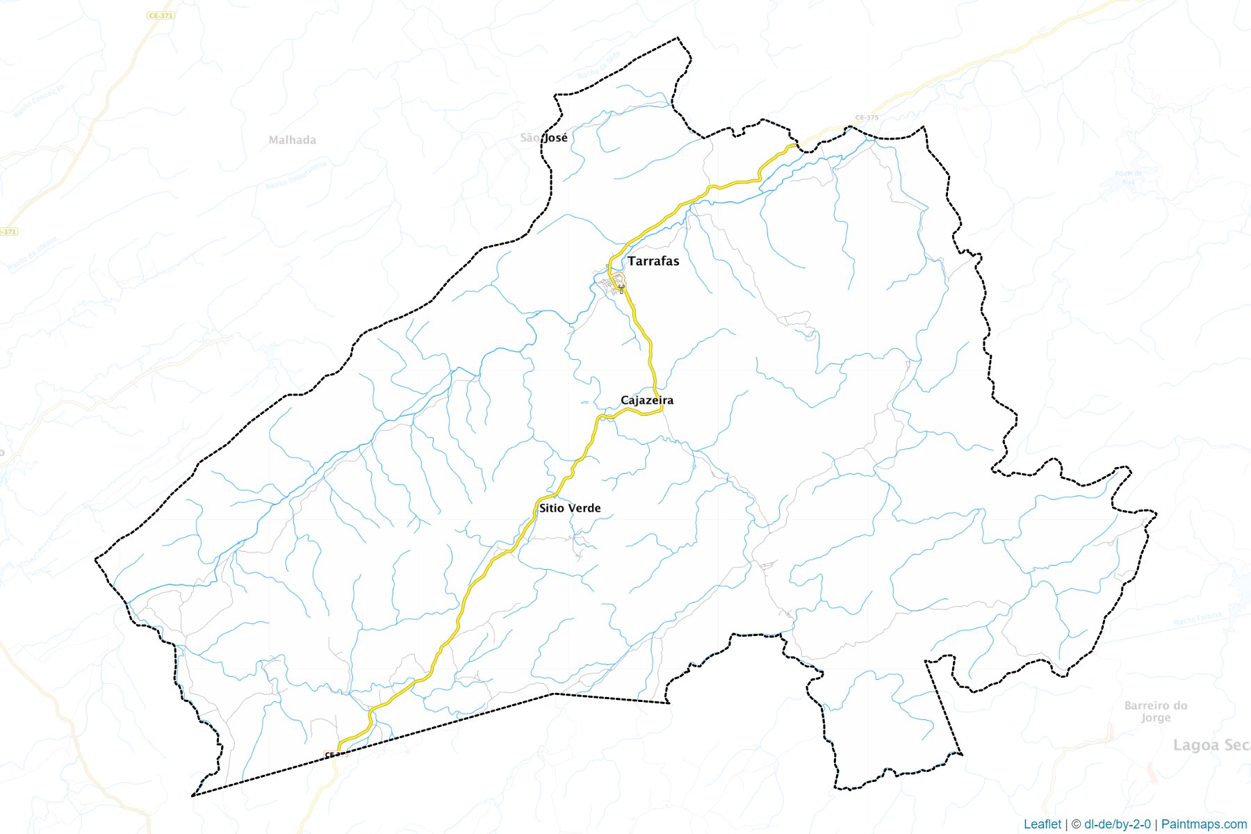 Tarrafas (Ceara) Map Cropping Samples-1