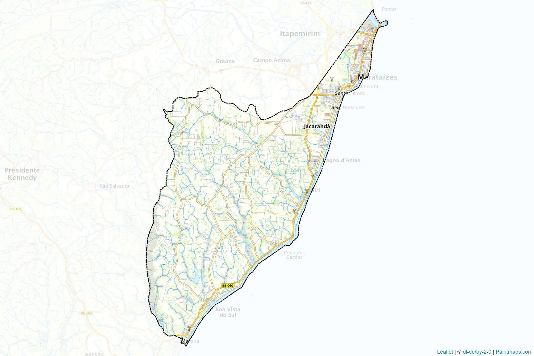 Marataizes (Espirito Santo) Map Cropping Samples-1