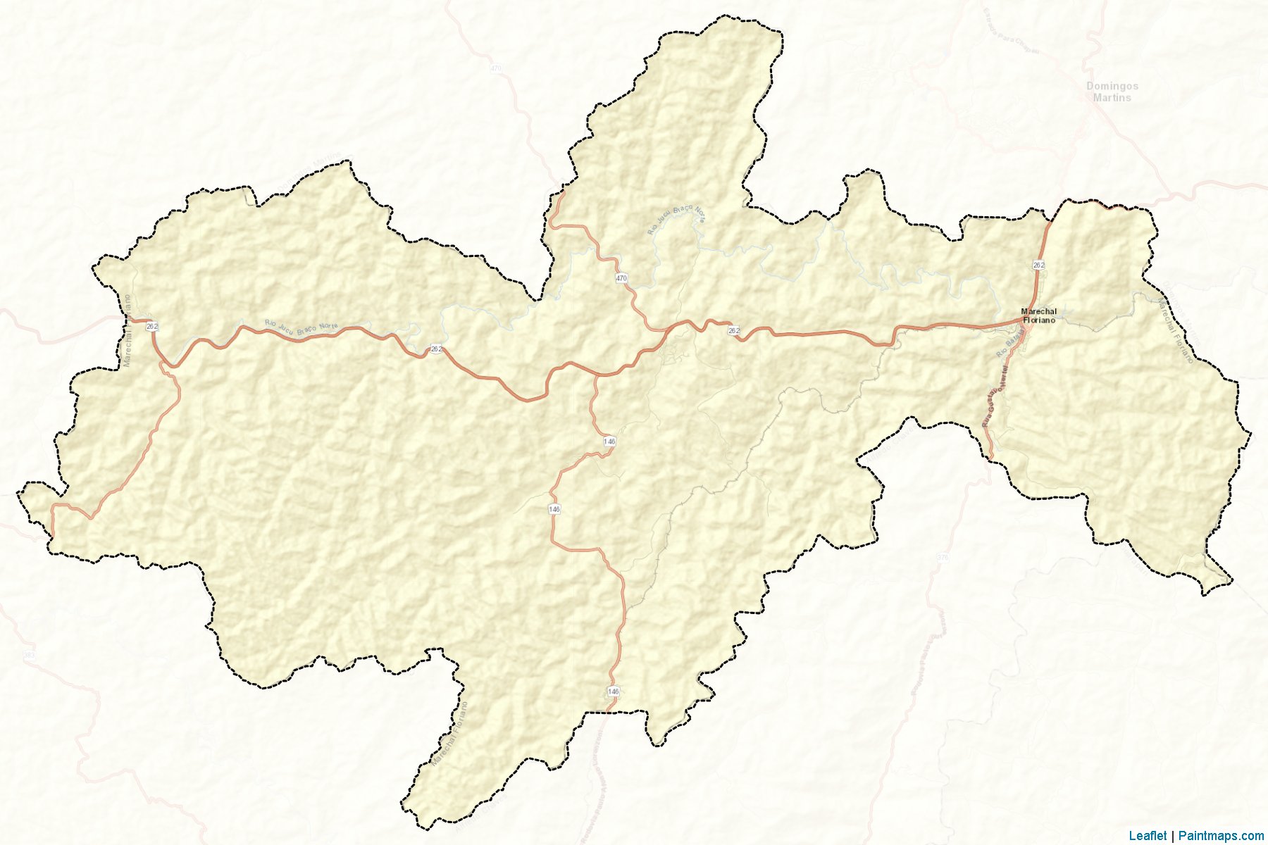 Marechal Floriano (Espirito Santo) Map Cropping Samples-2