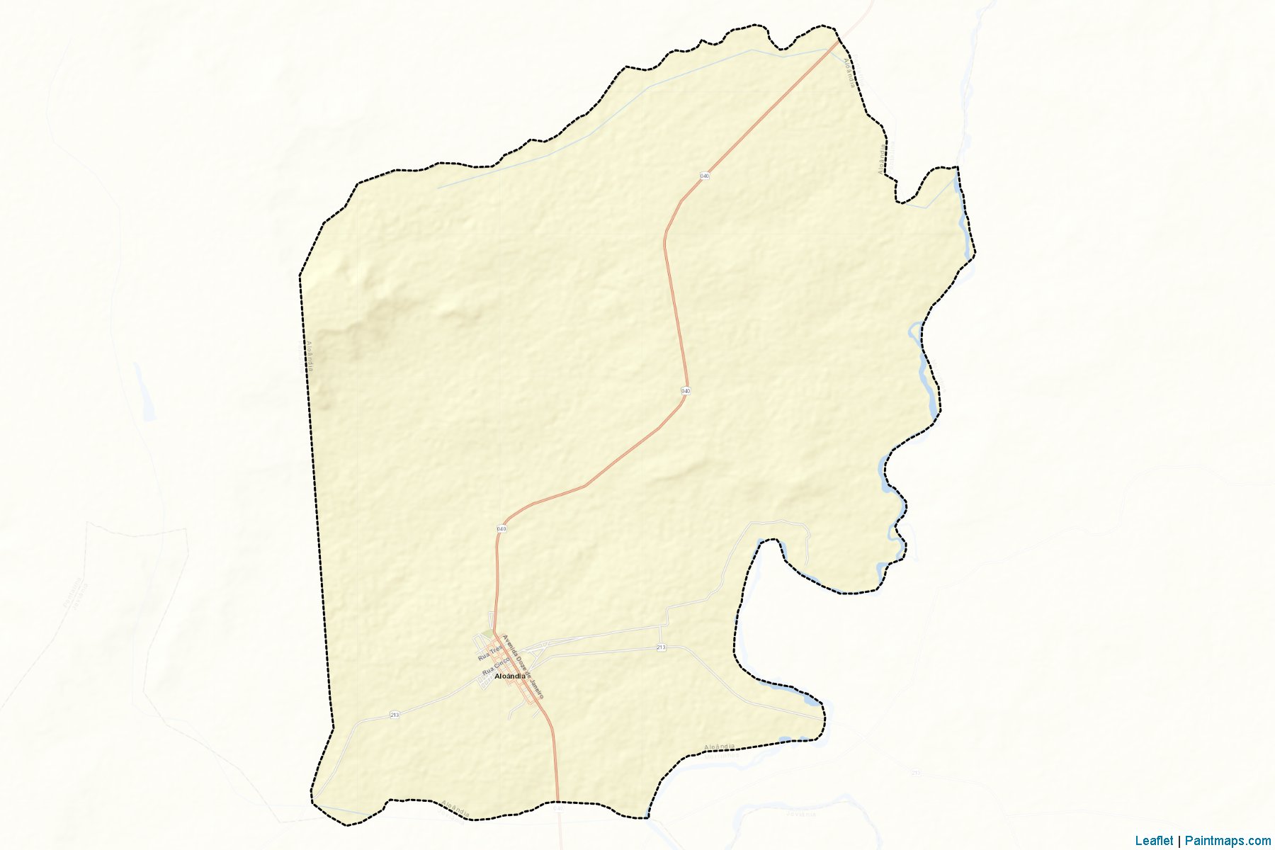 Aloandia (Goias) Map Cropping Samples-2