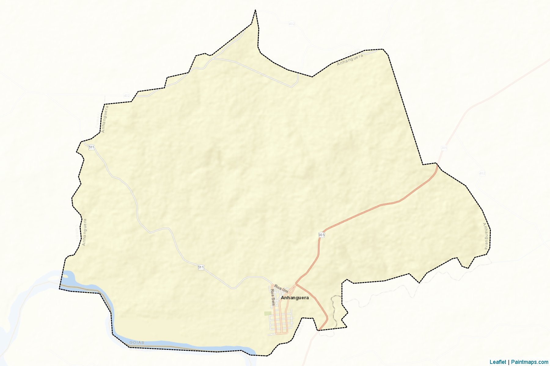 Anhanguera (Goias) Map Cropping Samples-2