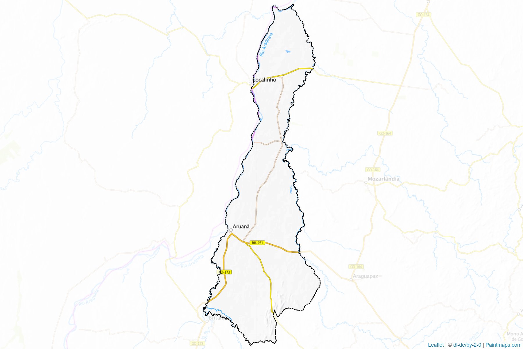 Aruana (Goias) Map Cropping Samples-1