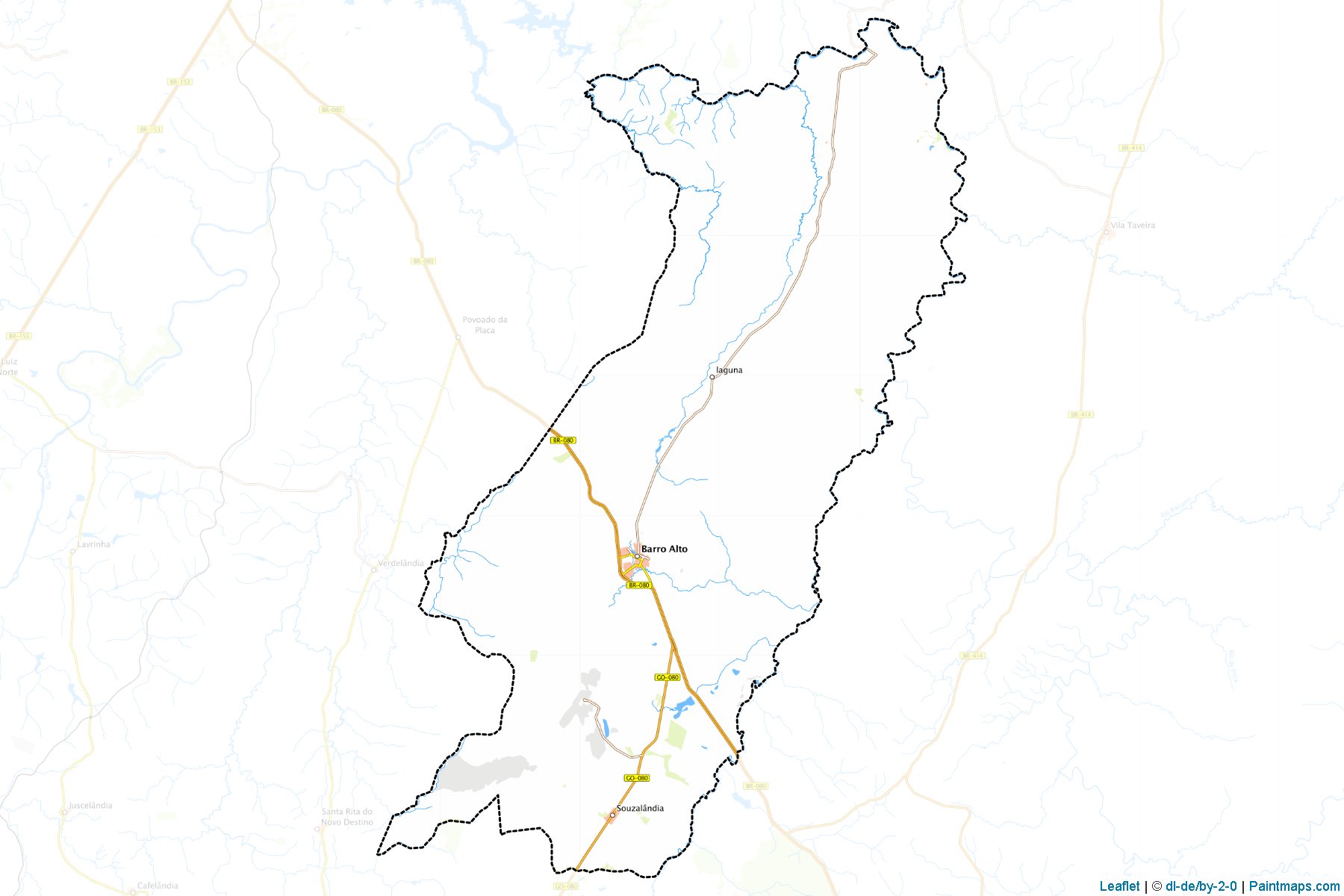 Muestras de recorte de mapas Barro Alto (Goias)-1