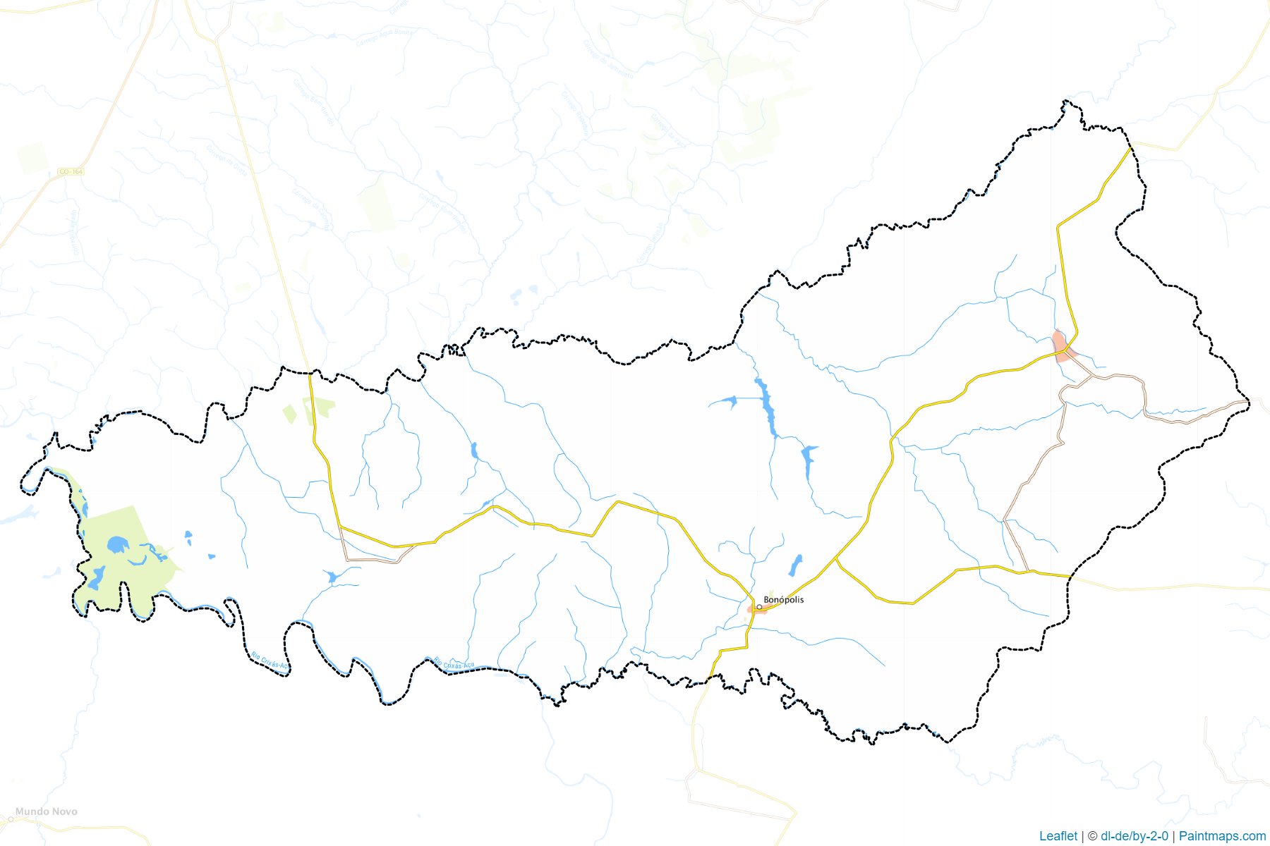 Bonopolis (Goias) Map Cropping Samples-1