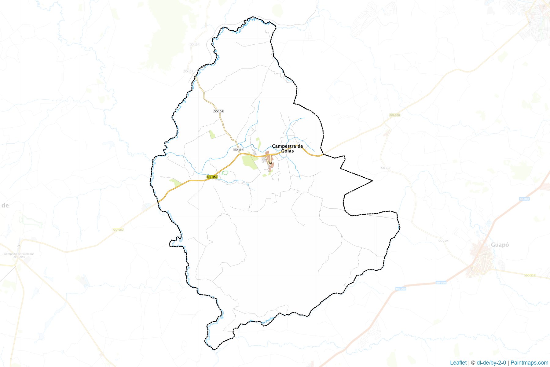 Campestre de Goias (Goias) Map Cropping Samples-1