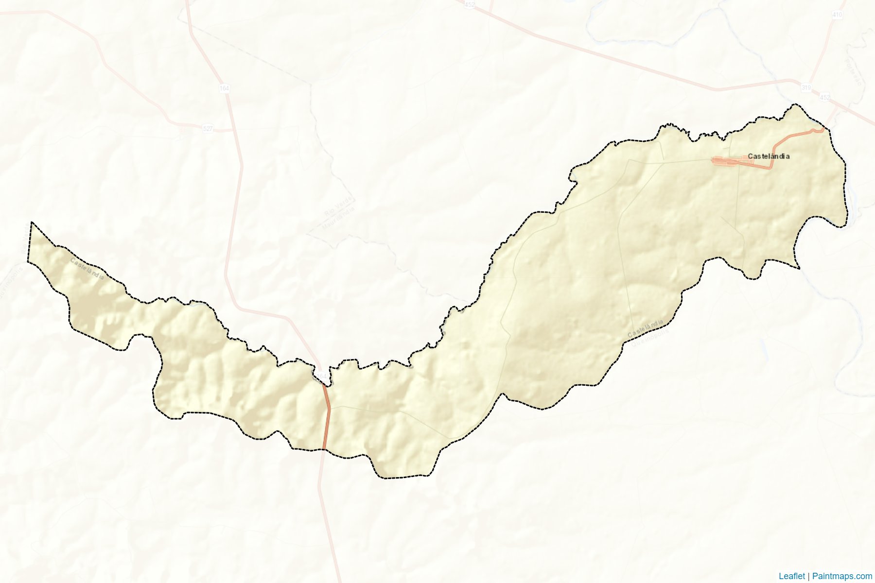 Castelandia (Goias) Map Cropping Samples-2