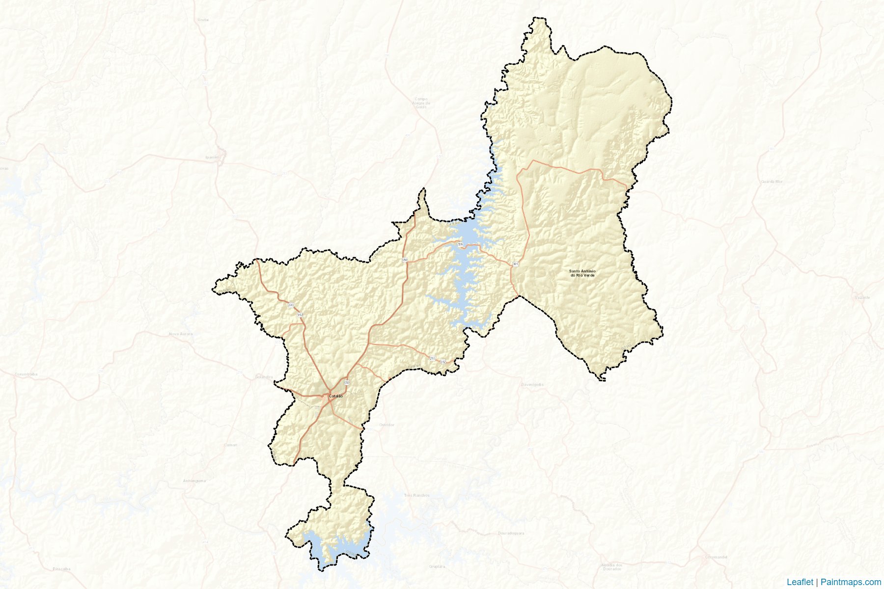 Catalao (Goias) Map Cropping Samples-2