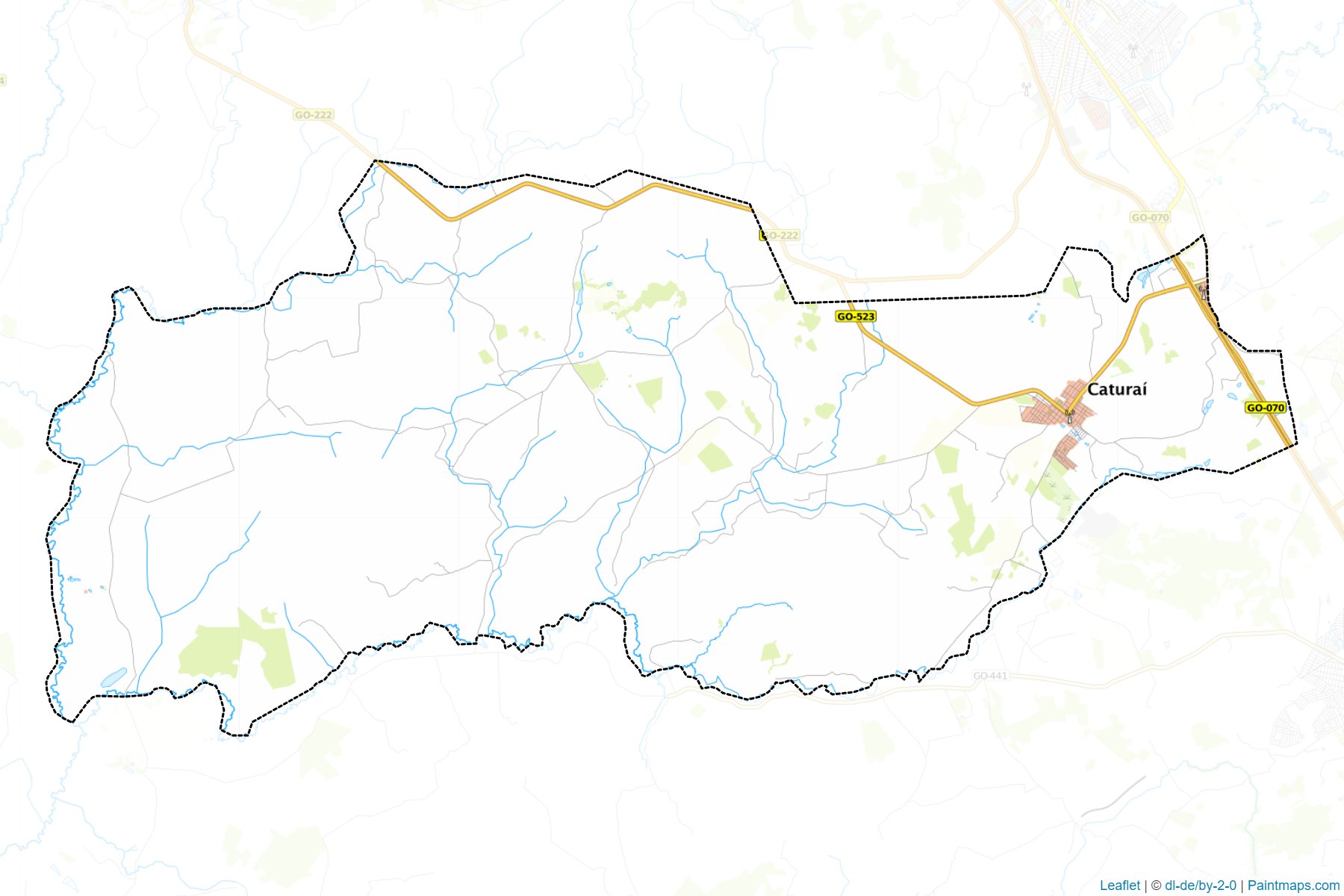 Caturai (Goias) Map Cropping Samples-1