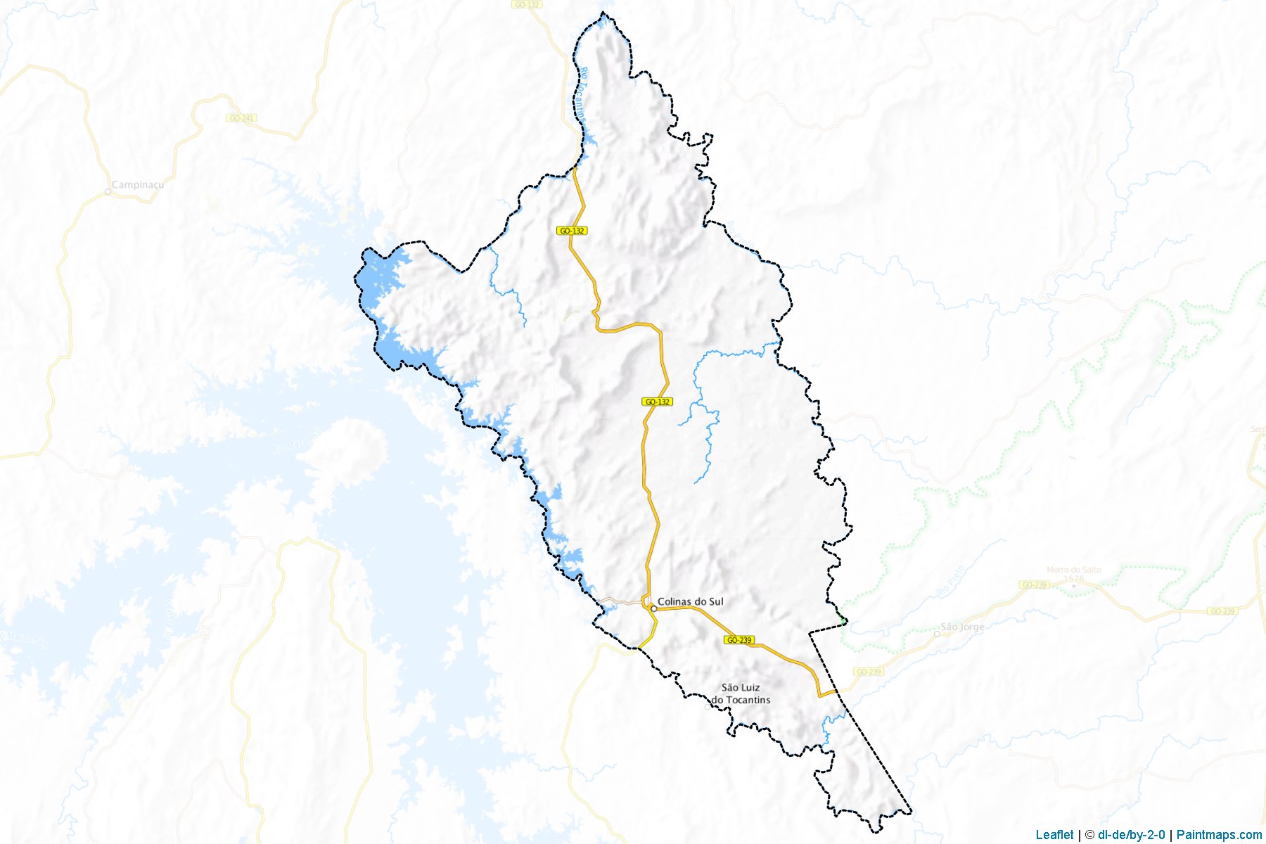 Colinas do Sul (Goias) Map Cropping Samples-1