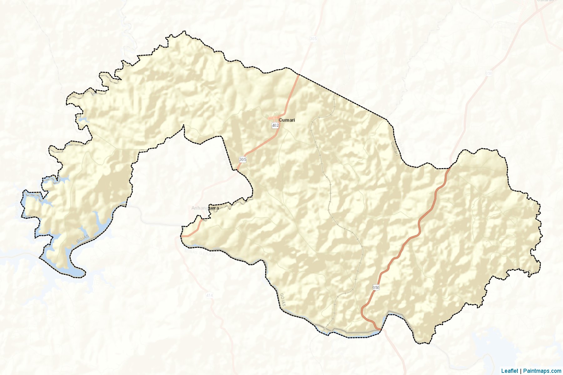 Cumari (Goias) Map Cropping Samples-2