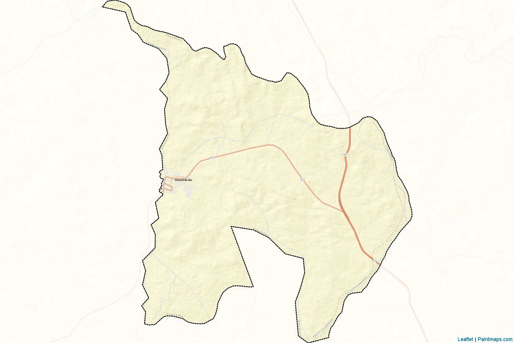 Damolandia (Goias) Map Cropping Samples-2