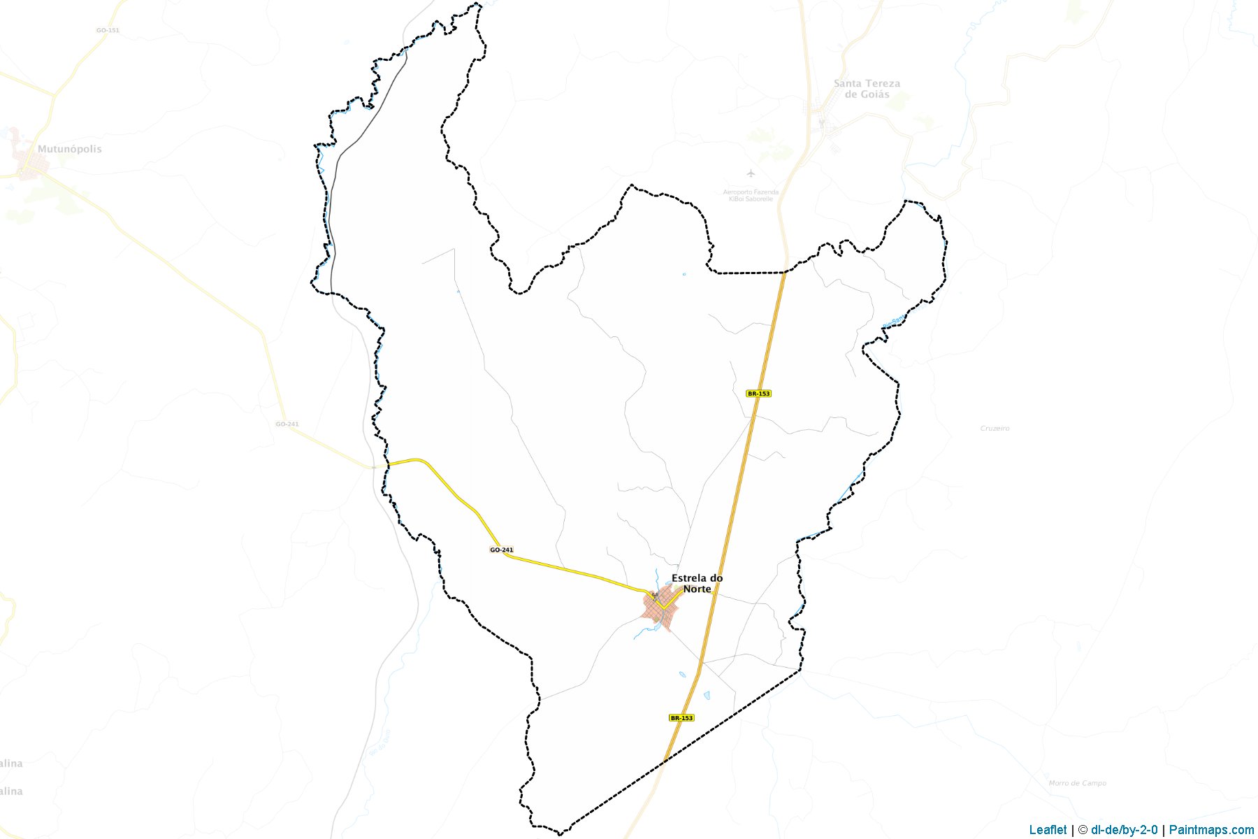 Estrela do Norte (Goias) Map Cropping Samples-1