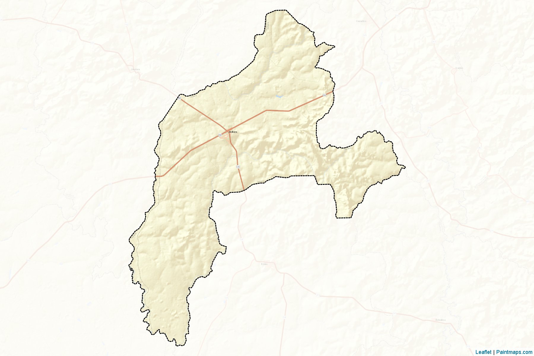 Indiara (Goias) Map Cropping Samples-2