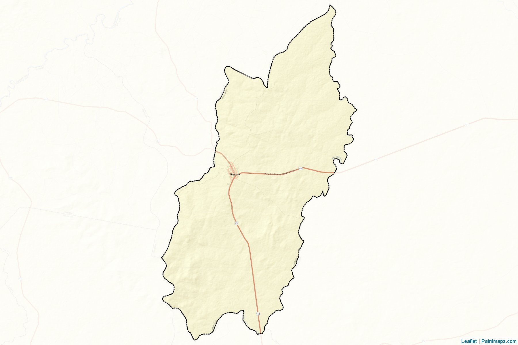 Muestras de recorte de mapas Itaguaru (Goias)-2