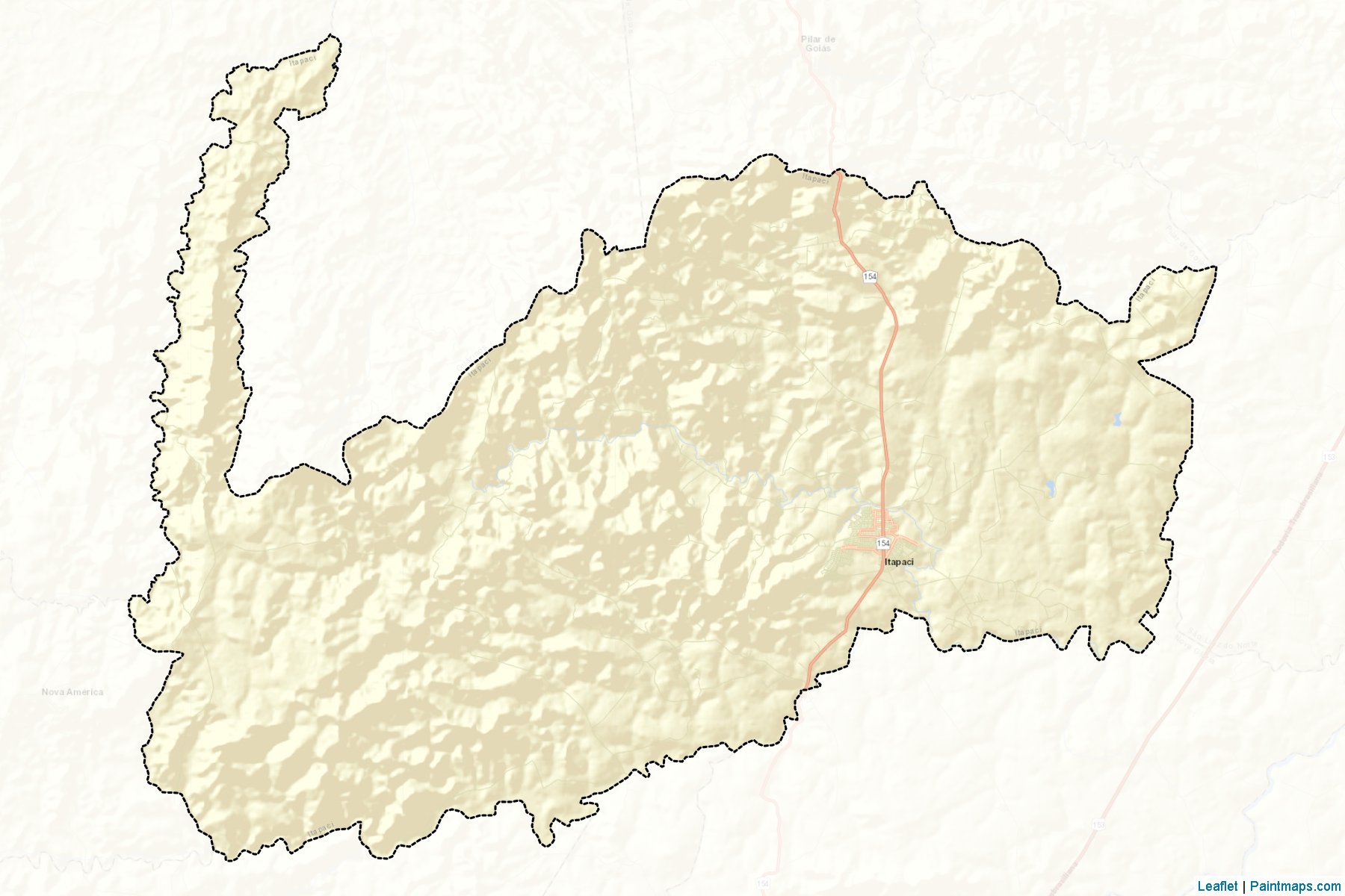 Itapaci (Goias) Map Cropping Samples-2