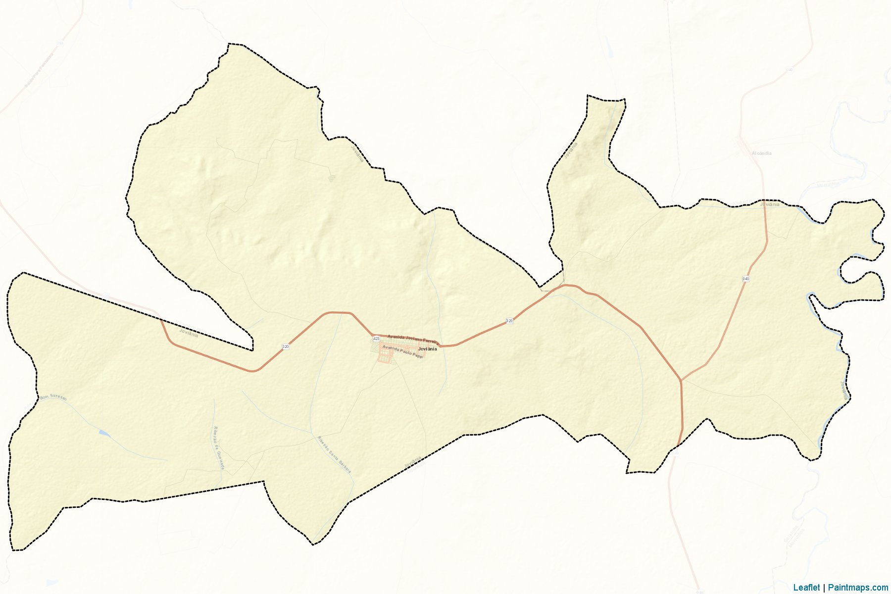 Joviania (Goias) Map Cropping Samples-2