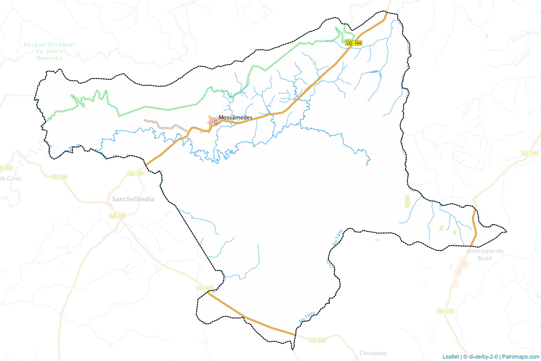 Mossamedes (Goias) Map Cropping Samples-1