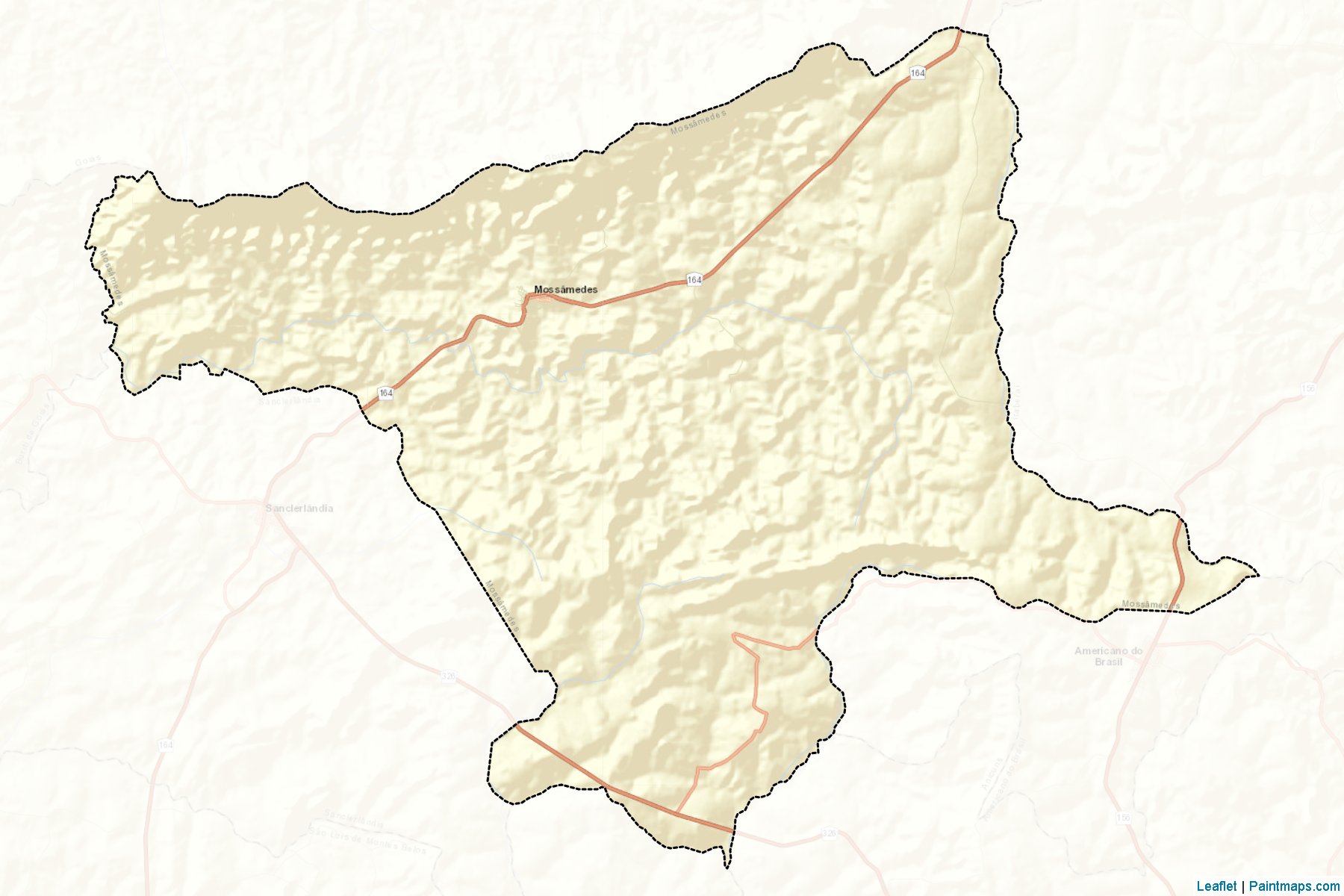 Mossamedes (Goias) Map Cropping Samples-2