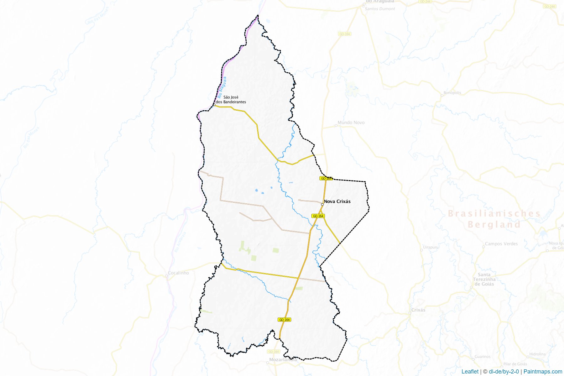 Nova Crixas (Goias) Map Cropping Samples-1