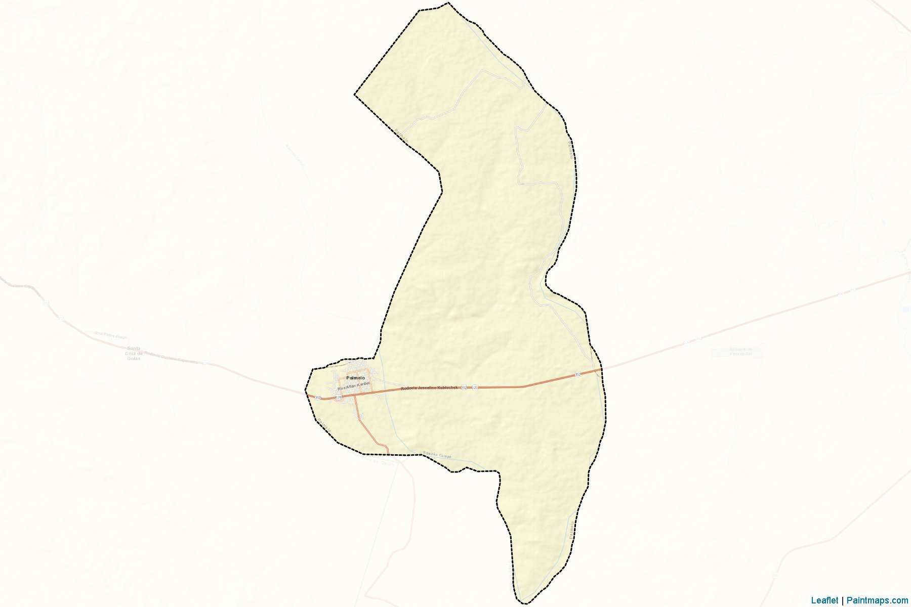 Palmelo (Goias) Map Cropping Samples-2