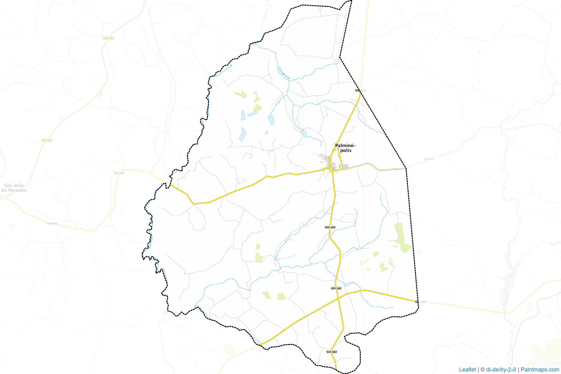 Palminopolis (Goias) Map Cropping Samples-1