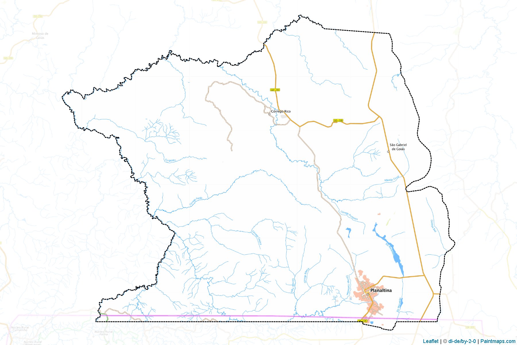 Planaltina (Goias) Map Cropping Samples-1