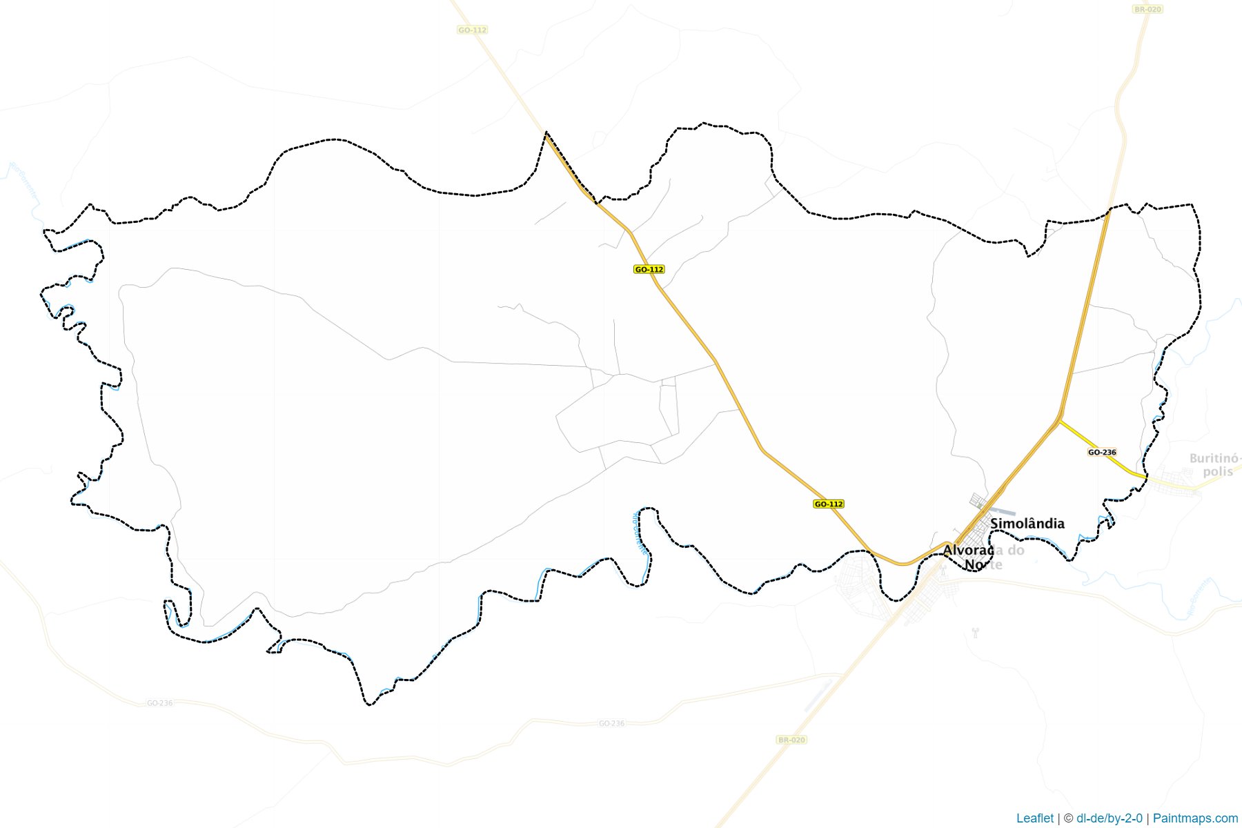 Simolandia (Goias) Map Cropping Samples-1