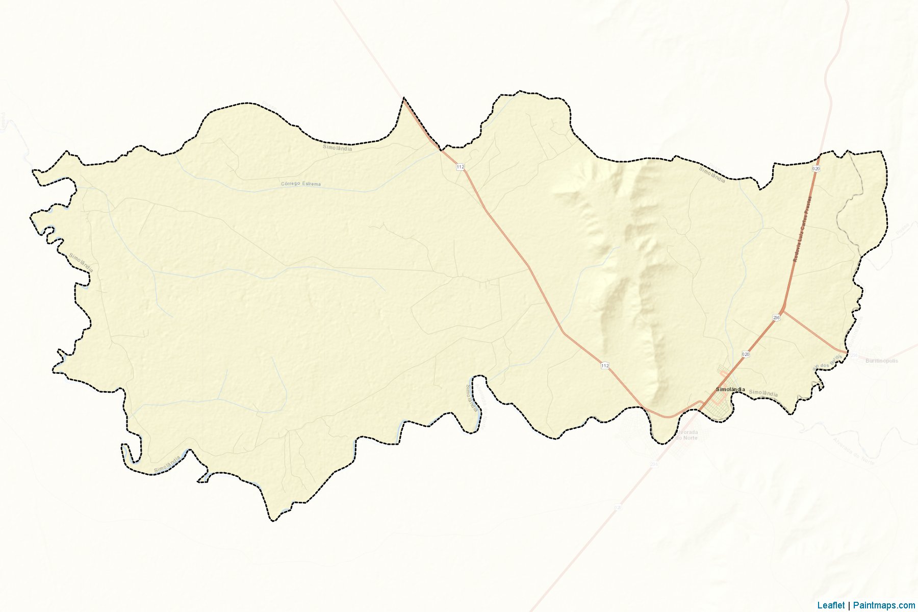 Simolandia (Goias) Map Cropping Samples-2