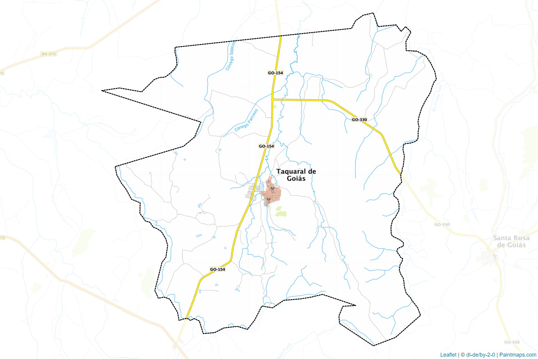 Taquaral de Goias (Goias) Map Cropping Samples-1