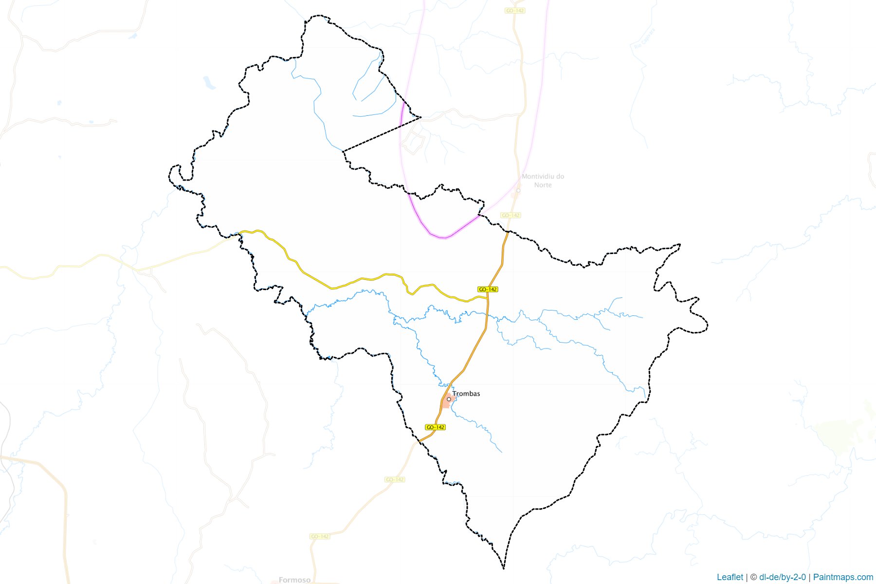 Trombas (Goias) Map Cropping Samples-1