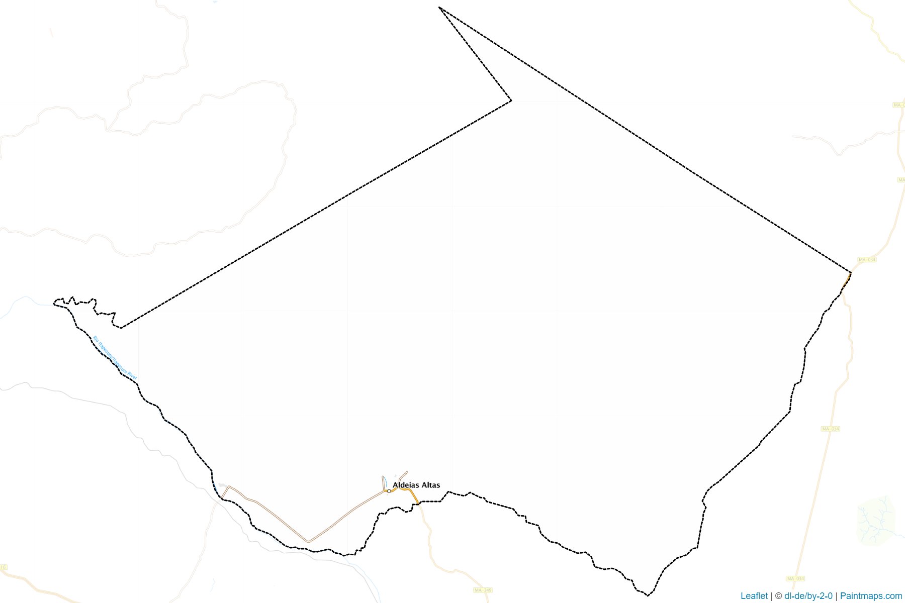 Muestras de recorte de mapas Aldeias Altas (Maranhao)-1