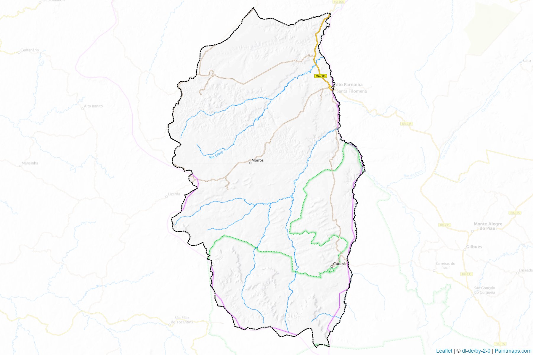 Alto Parnaiba (Maranhao) Map Cropping Samples-1