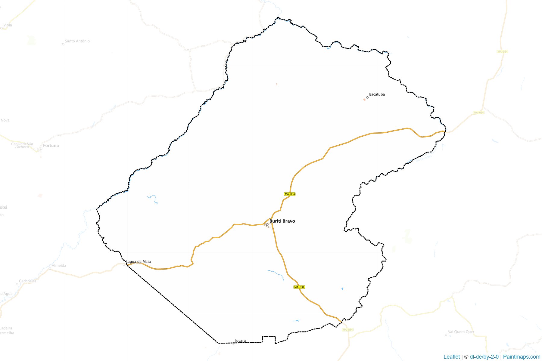 Muestras de recorte de mapas Buriti Bravo (Maranhao)-1